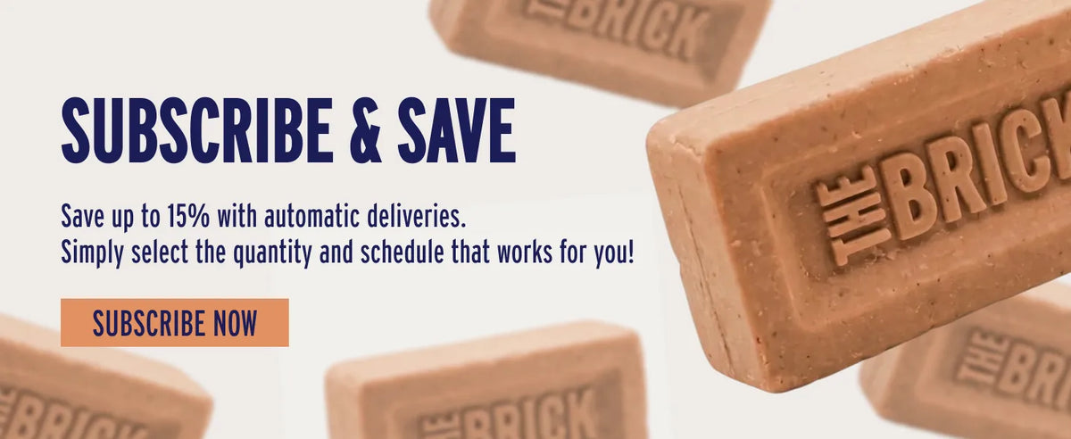 The Brick pH Balanced Bar Soap for Men – Harvester, Citrus, Smooth Grit