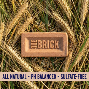 The Brick pH Balanced Bar Soap for Men – Harvester, Citrus, Smooth Grit