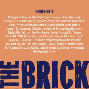 The Brick pH Balanced Bar Soap for Men – Harvester, Citrus, Smooth Grit