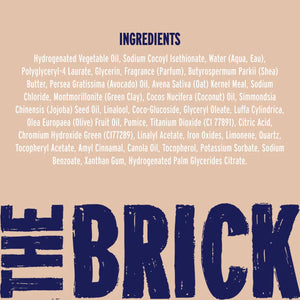 The Brick pH Balanced Bar Soap for Men – Woodsman, Cedarwood, Medium Grit